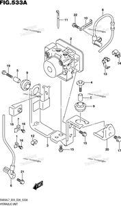 Нажмите для увеличения Hydraulic Unit (Sv650al7 E28)