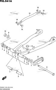 Нажмите для увеличения Rear Swingingarm