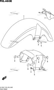 Front Fender (Vl1500tl7 E03)