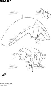 Front Fender (Vl1500tl7 E28)