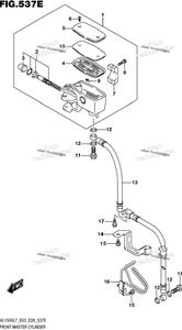 Нажмите для увеличения Front Master Cylinder (Vl1500tl7 E03)