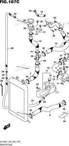Нажмите для увеличения Radiator Hose (Vl1500bl7 E33)