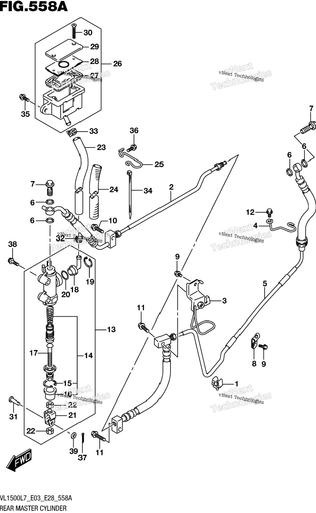 Rear Master Cylinder