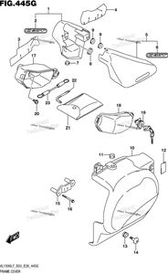 Нажмите для увеличения Frame Cover (Vl1500tl7 E33)