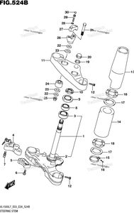 Steering Stem (Vl1500bl7 E28)