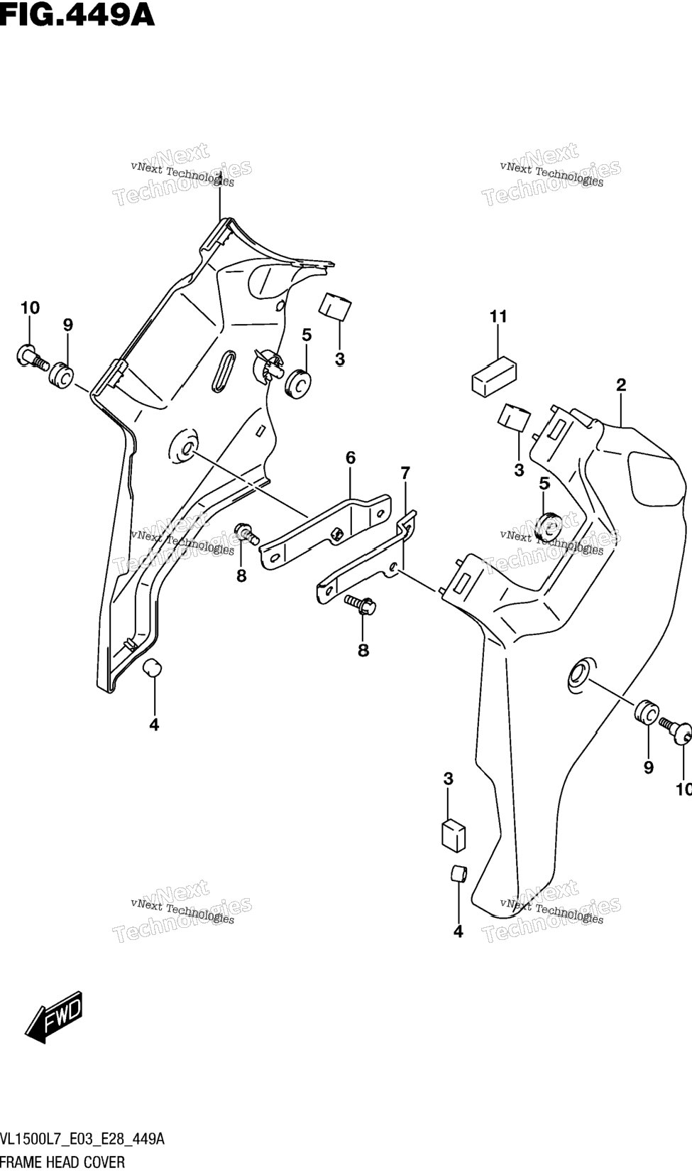 Frame Head Cover