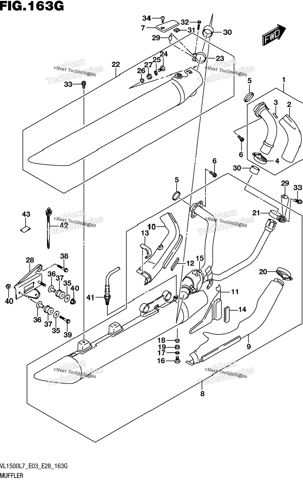 Muffler (Vl1500tl7 E33)