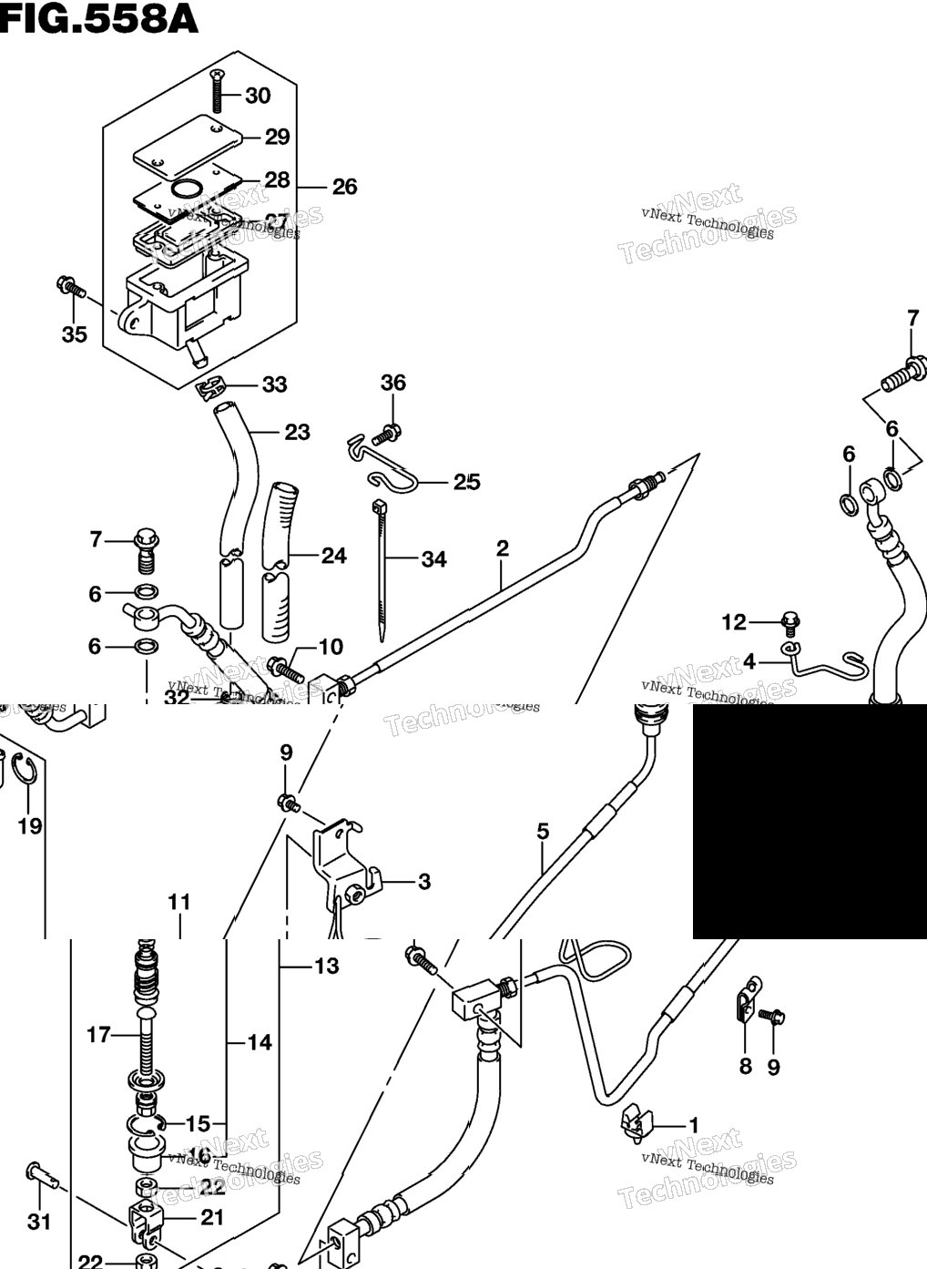 Rear Master Cylinder