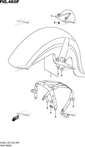 Нажмите для увеличения Front Fender (Vl800tl7 E33)