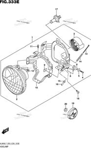Нажмите для увеличения Headlamp (Vl800tl7 E28)