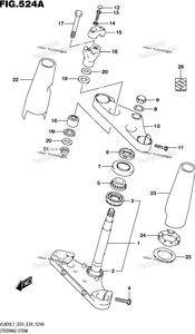 Нажмите для увеличения Steering Stem
