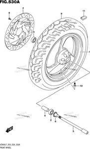 Нажмите для увеличения Front Wheel
