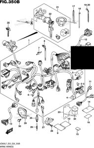 Нажмите для увеличения Wiring Harness (Vz800l7 E28)