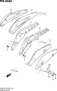 Нажмите для увеличения Frame Handle Grip (Vzr1800l7 E28)