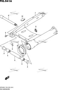 Нажмите для увеличения Rear Swingingarm