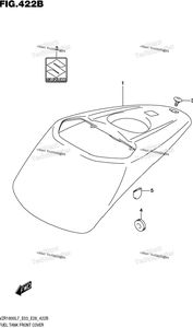 Нажмите для увеличения Fuel Tank Front Cover (Vzr1800bzl7 E03)