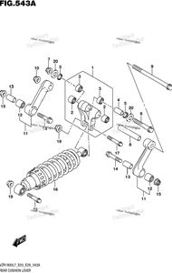 Нажмите для увеличения Rear Cushion Lever (Vzr1800l7 E28)