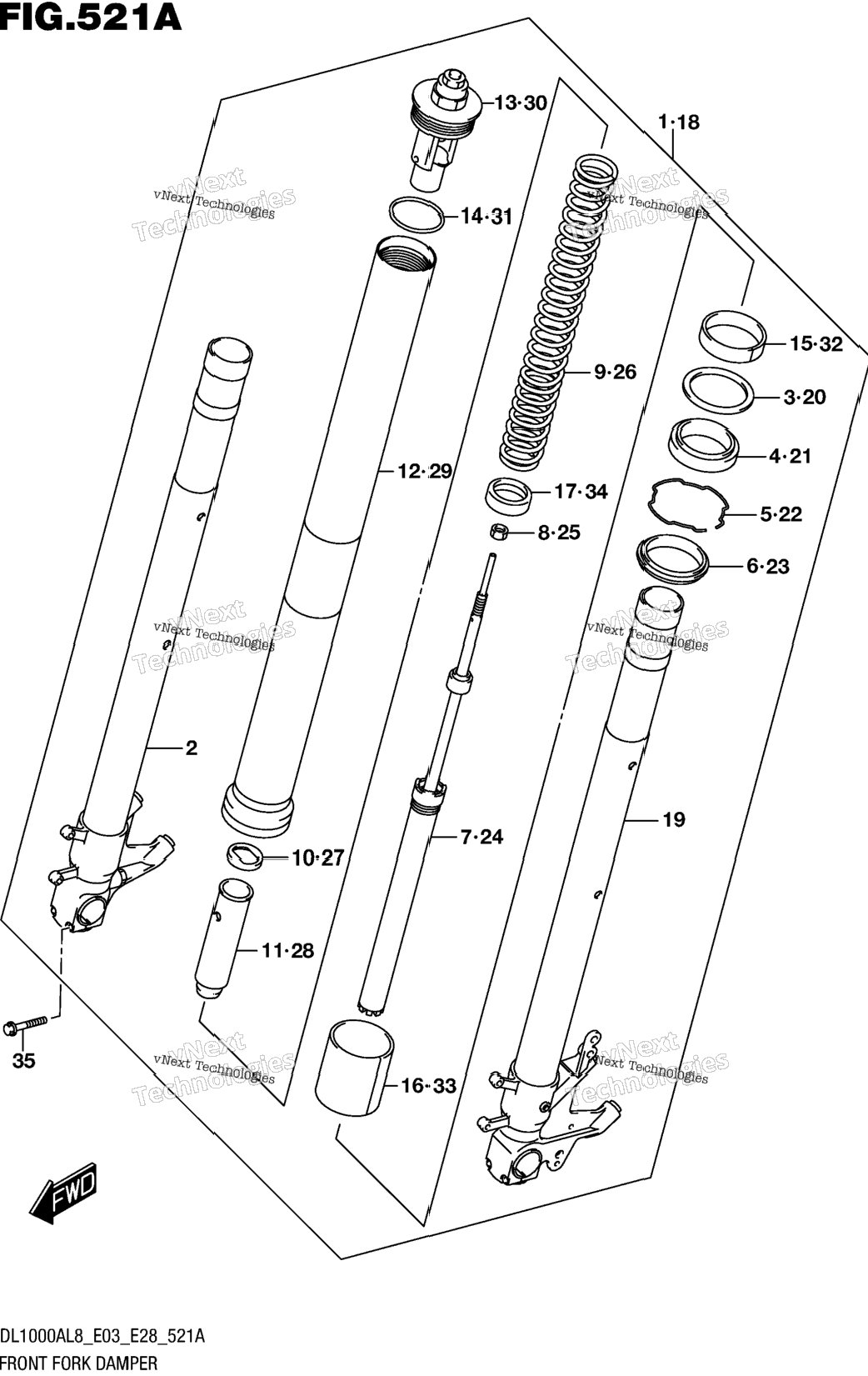 Front Fork Damper