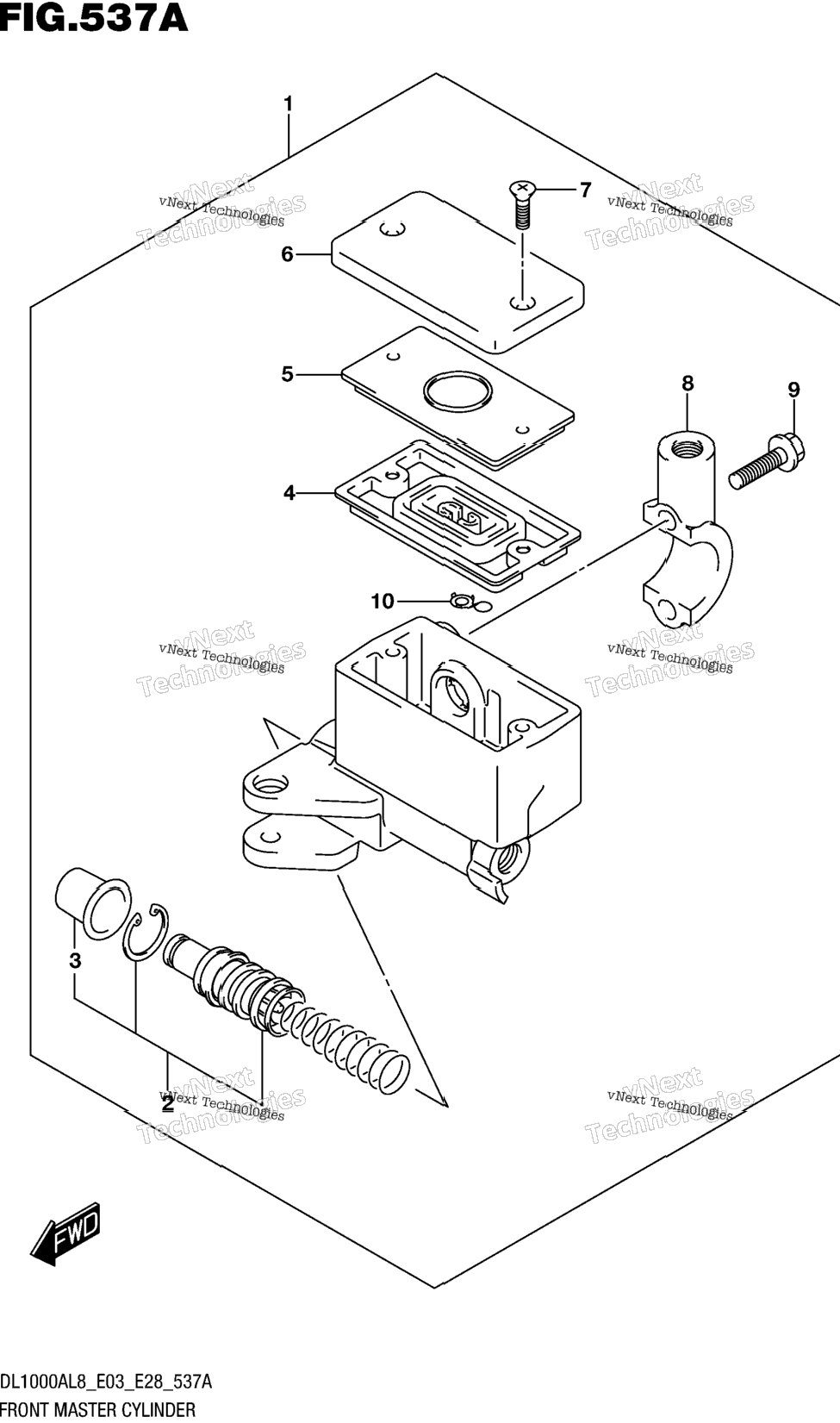 Front Master Cylinder