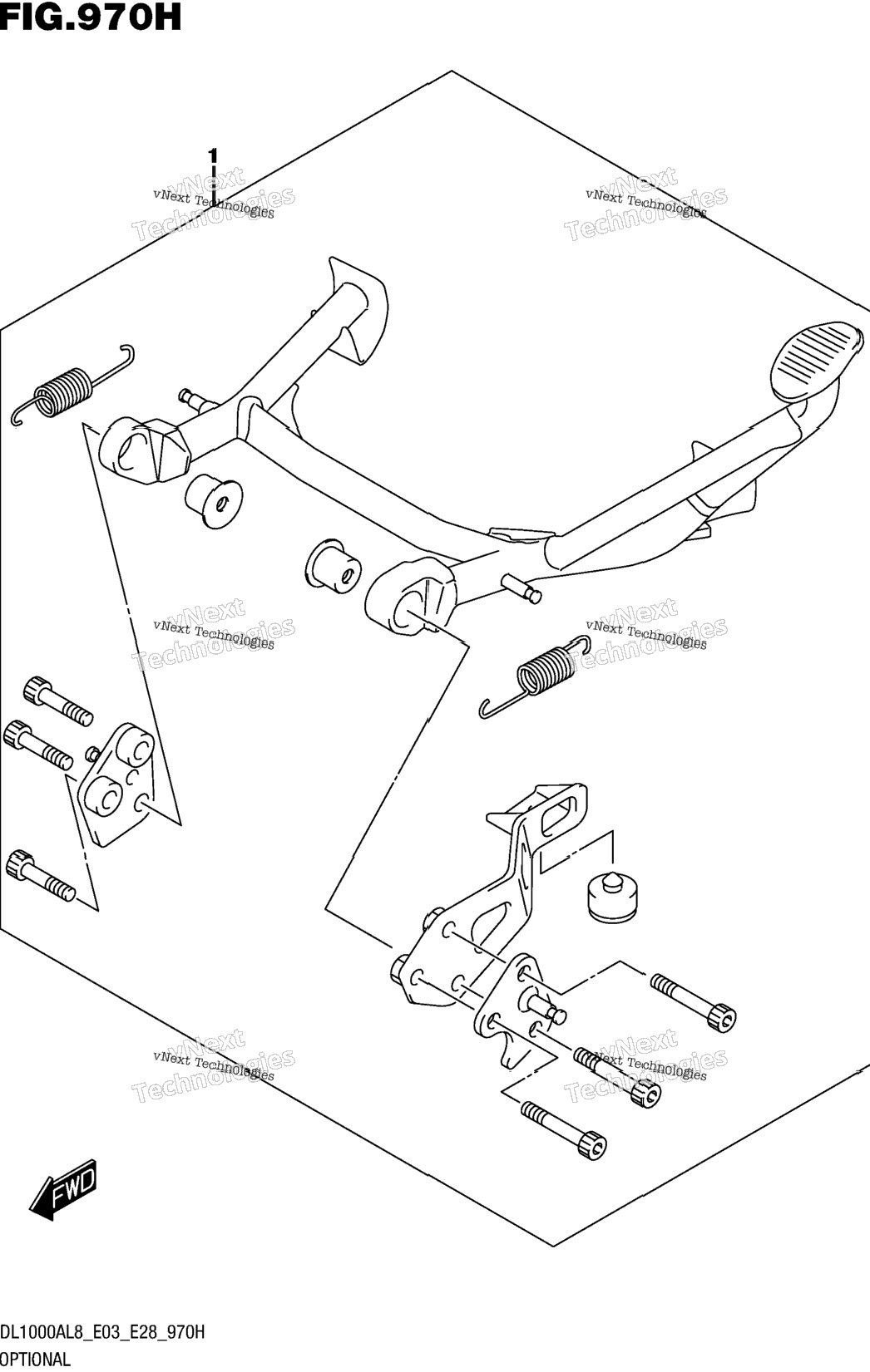 Optional (Center Stand Set)