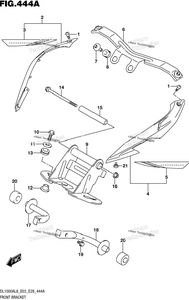 Front Bracket (Dl1000al8 E03) (For Yu1)