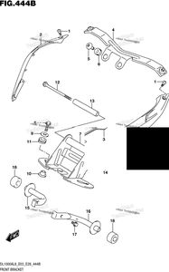 Front Bracket (Dl1000al8 E03) (For Yvb,Yww)