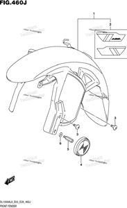 Front Fender (Dl1000xal8 E33)
