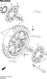 Front Wheel (Dl1000al8 E03)