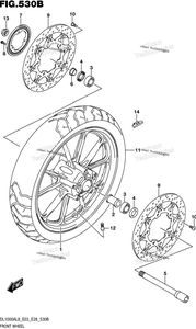 Front Wheel (Dl1000al8 E28)