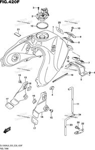 Fuel Tank (Dl1000al8 E33) (For Yvb,Yww)