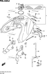Fuel Tank (Dl1000xal8 E33)