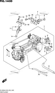 Throttle Body (Dl1000xal8 E03)