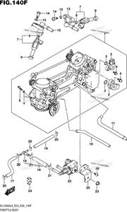 Throttle Body (Dl1000xal8 E33)