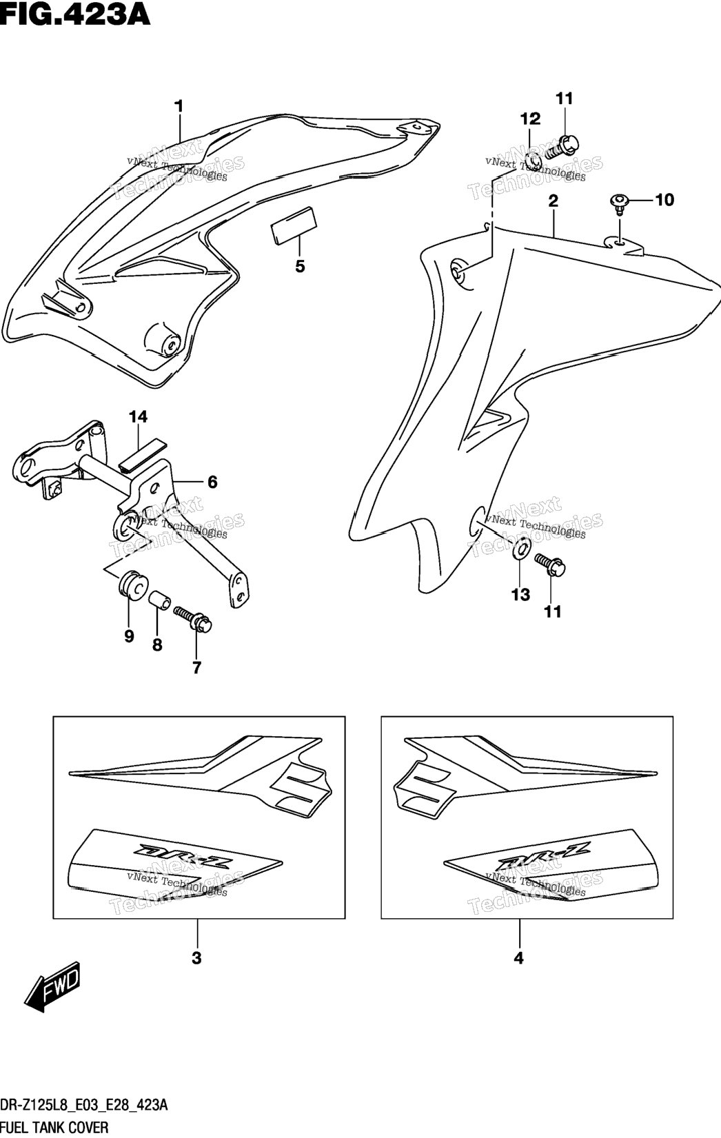 Fuel Tank Cover