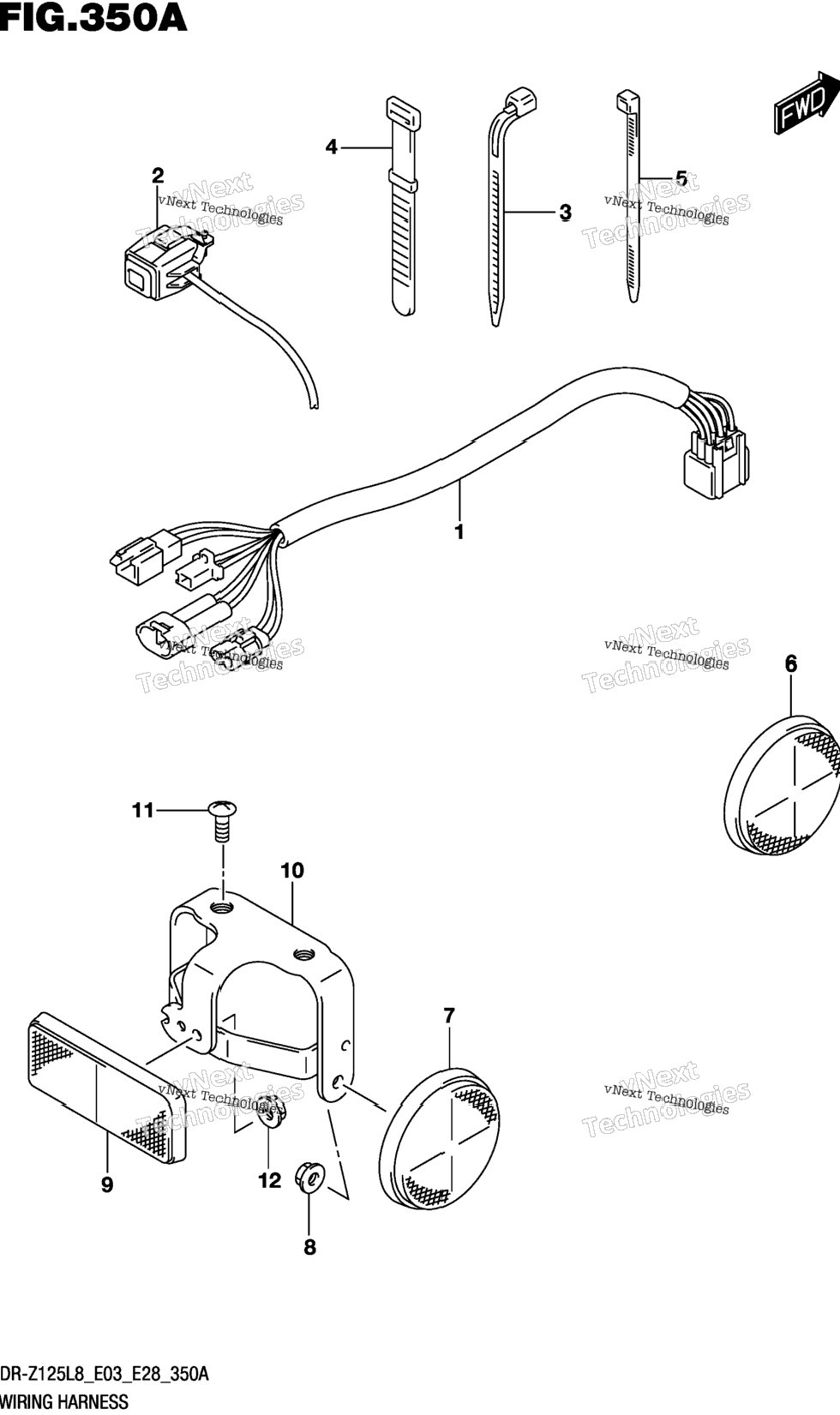 Wiring Harness (Dr-Z125l8 E28)