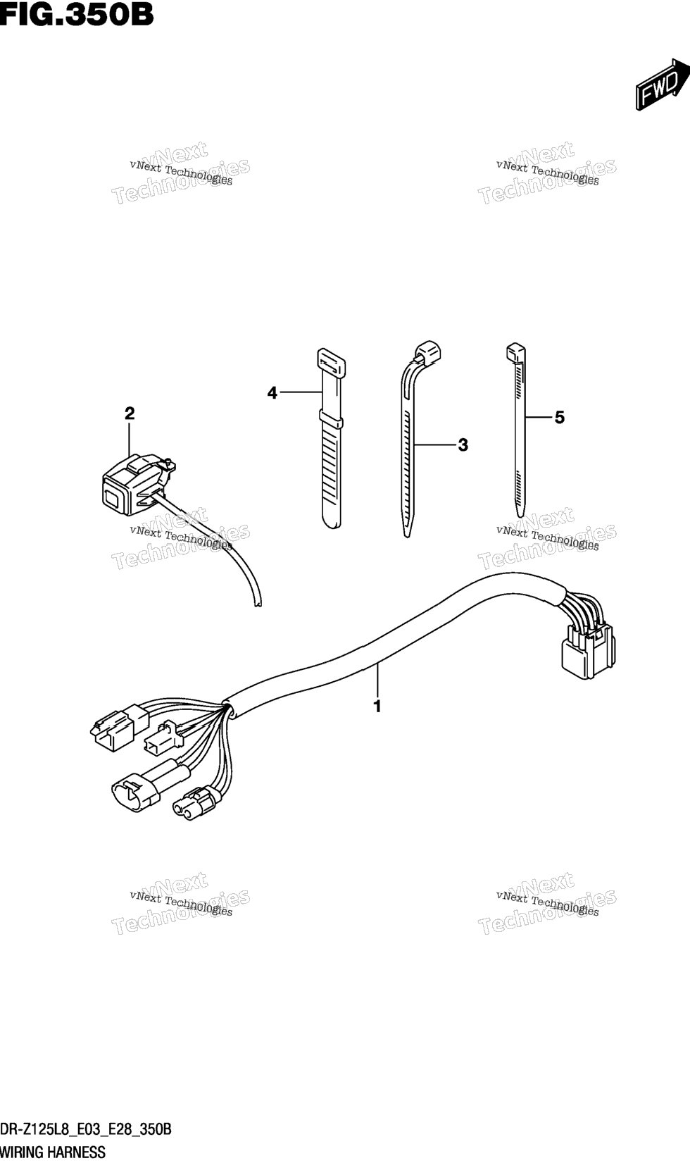 Wiring Harness (Dr-Z125ll8 E03)