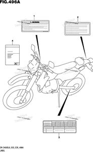 Label (Dr-Z400sl8 E03)