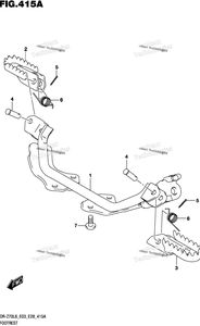 Нажмите для увеличения Footrest