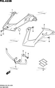 Нажмите для увеличения Fuel Tank Cover (Yu1)