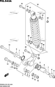 Нажмите для увеличения Rear Cushion Lever