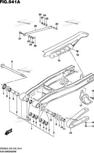Нажмите для увеличения Rear Swingingarm