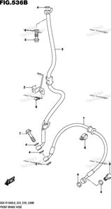 Front Brake Hose (Gsx-R1000l8 E33)