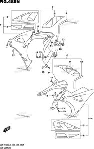 Side Cowling (Gsx-R1000rzl8 E33)