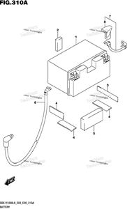 Нажмите для увеличения Battery (Gsx-R1000l8 E03)