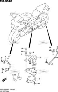 Нажмите для увеличения Body Electrical (Gsx-R1000al8 E03)