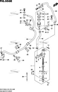 Нажмите для увеличения Rear Master Cylinder (Gsx-R1000al8 E33)