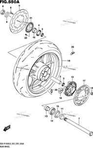 Нажмите для увеличения Rear Wheel (For Yvb,Yww)