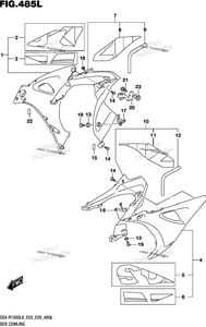 Side Cowling (Gsx-R1000rzl8 E03)