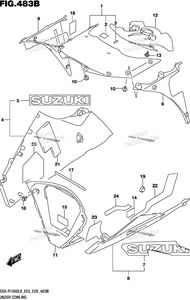 Нажмите для увеличения Under Cowling (Gsx-R1000l8 E33)