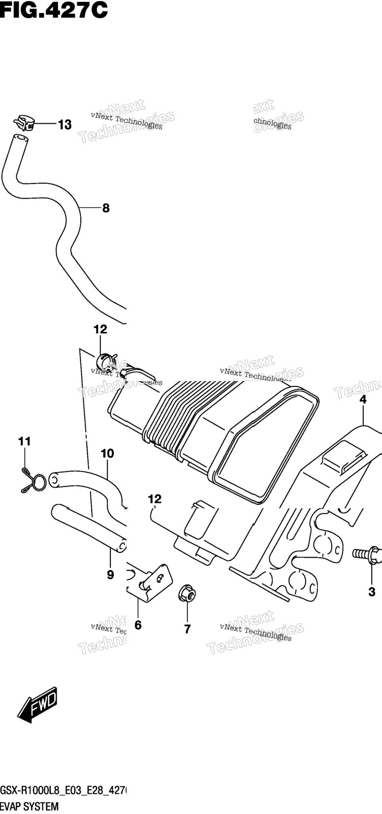 Evap System (Gsx-R1000rzl8 E33)